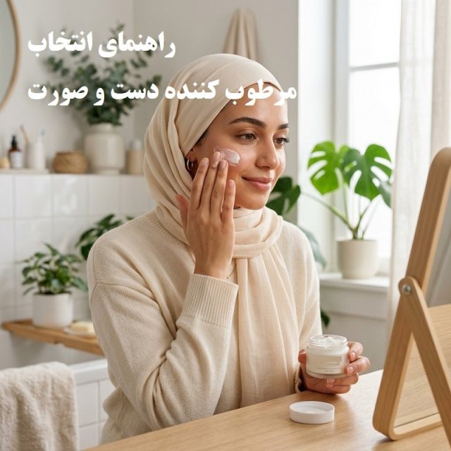 کرم مرطوب کننده دست و صورت